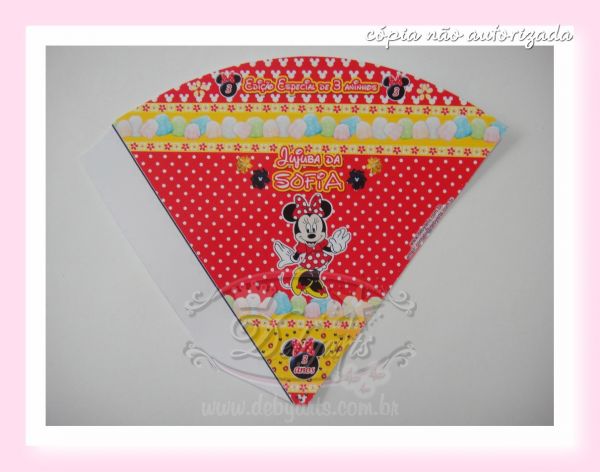 Cone Minnie Vermelha