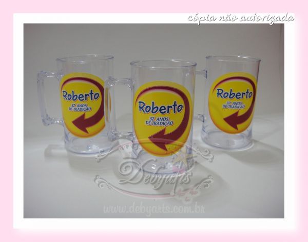 Caneca Chopp Skol com Azul