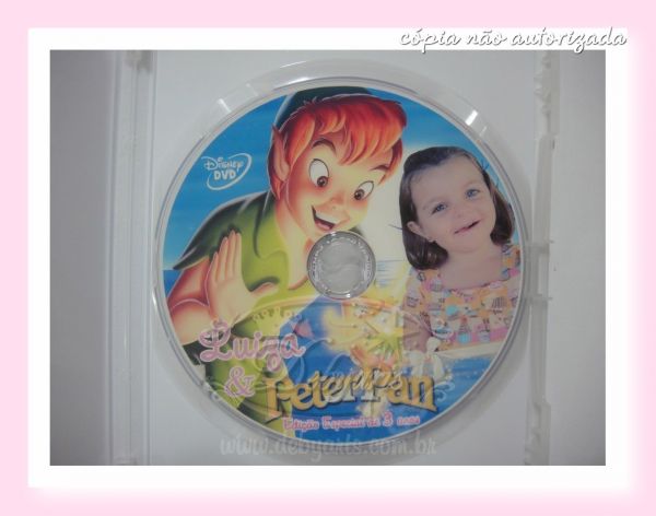 DVD LEMBRANCINHA Peter Pan