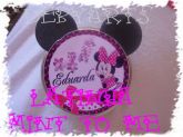 Latinha mint to be Minnie ou Mickey com orelhas (vazias)