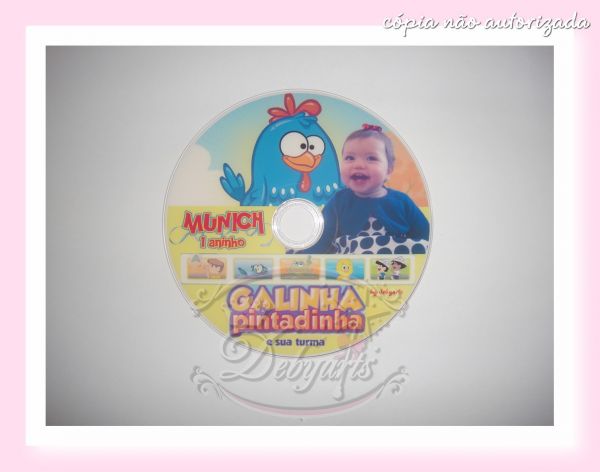 DVD LEMBRANCINHA Galinha Pintadinha