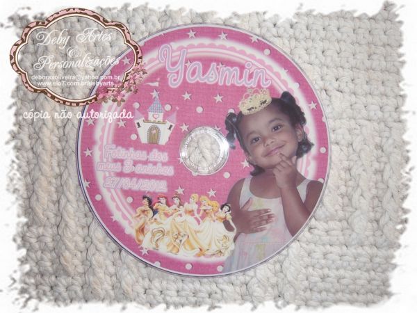 DVD LEMBRANCINHA Princesas